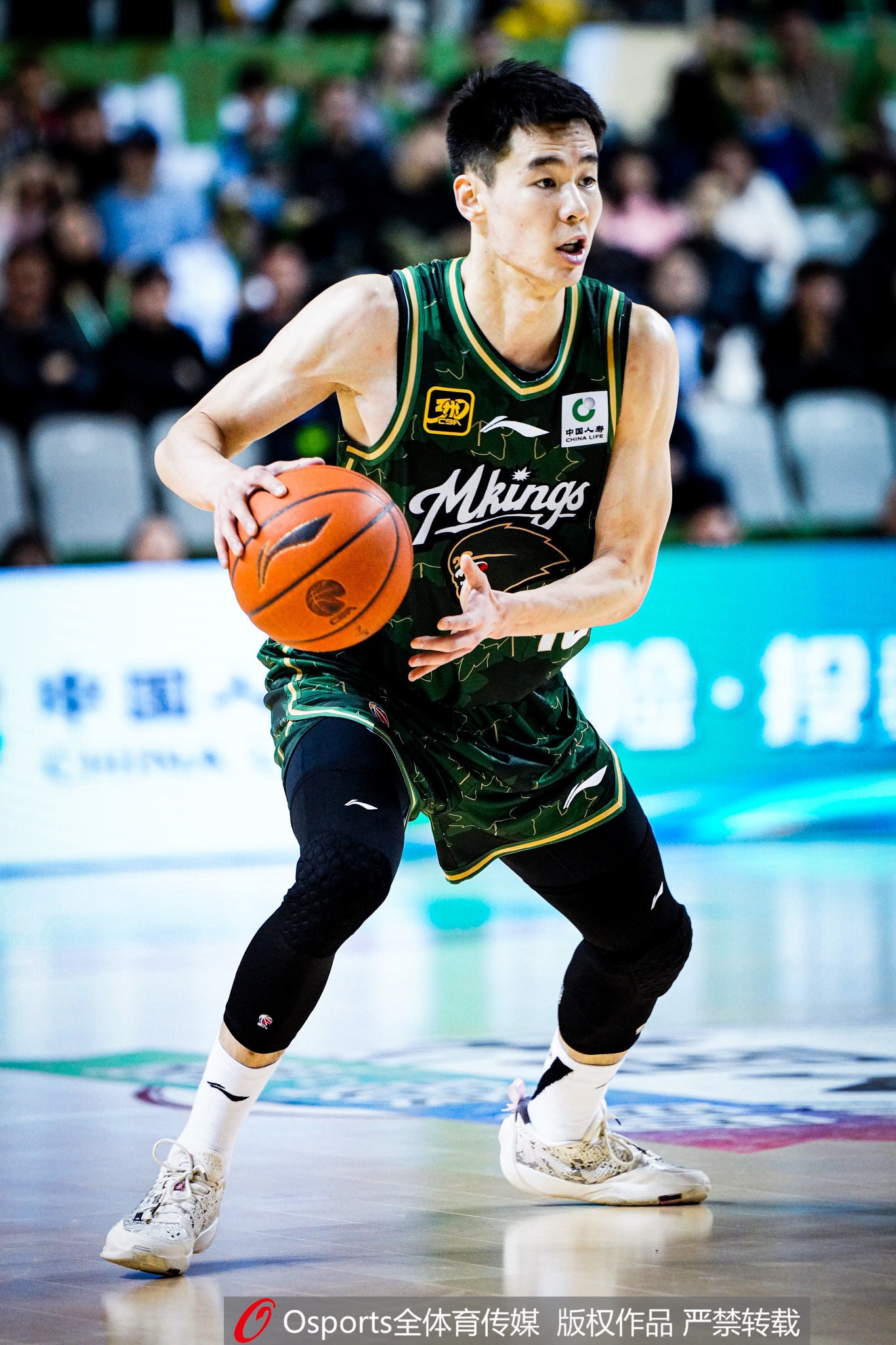 能投能造殺傷！郭昊文首節(jié)2記三分拿到10分1助 罰球5中4